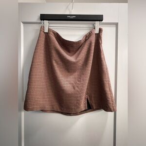 Abercrombie & Fitch houndstooth mini skirt NWT